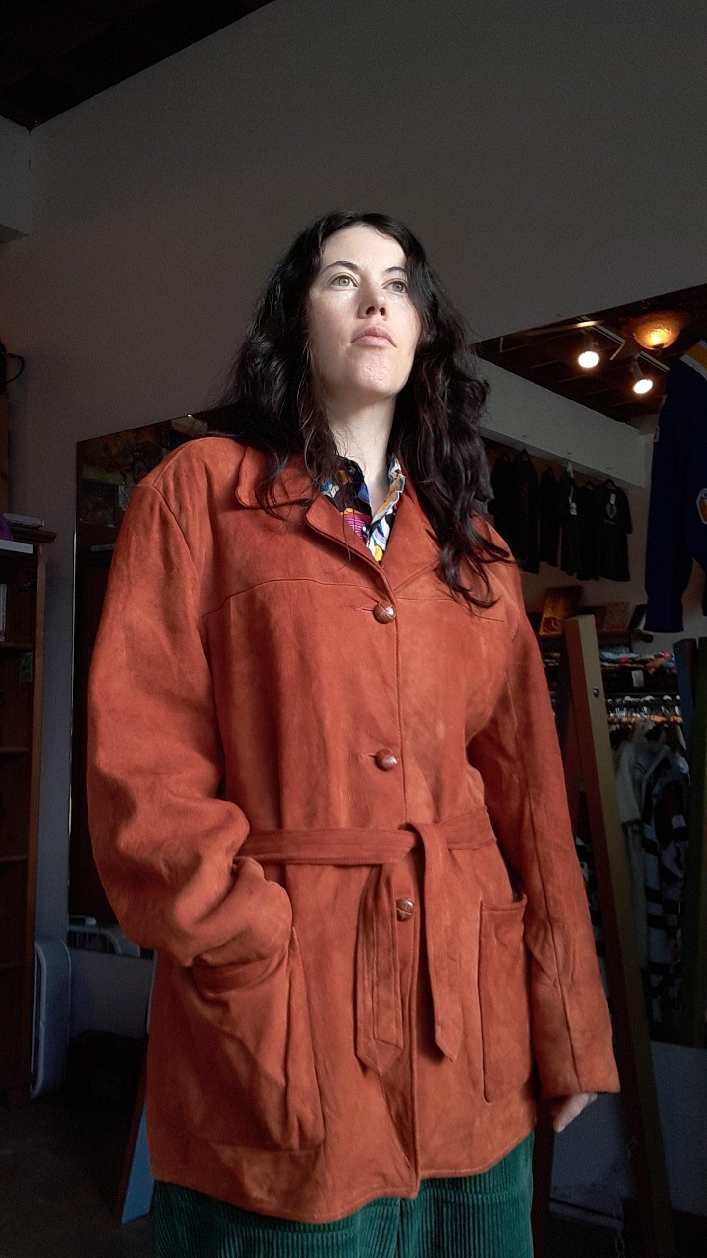 1950s Suede Jacket - Large