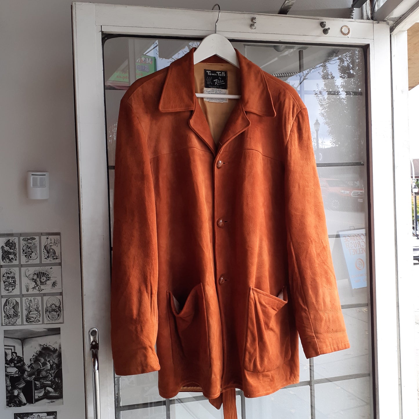 1950s Suede Jacket - Large