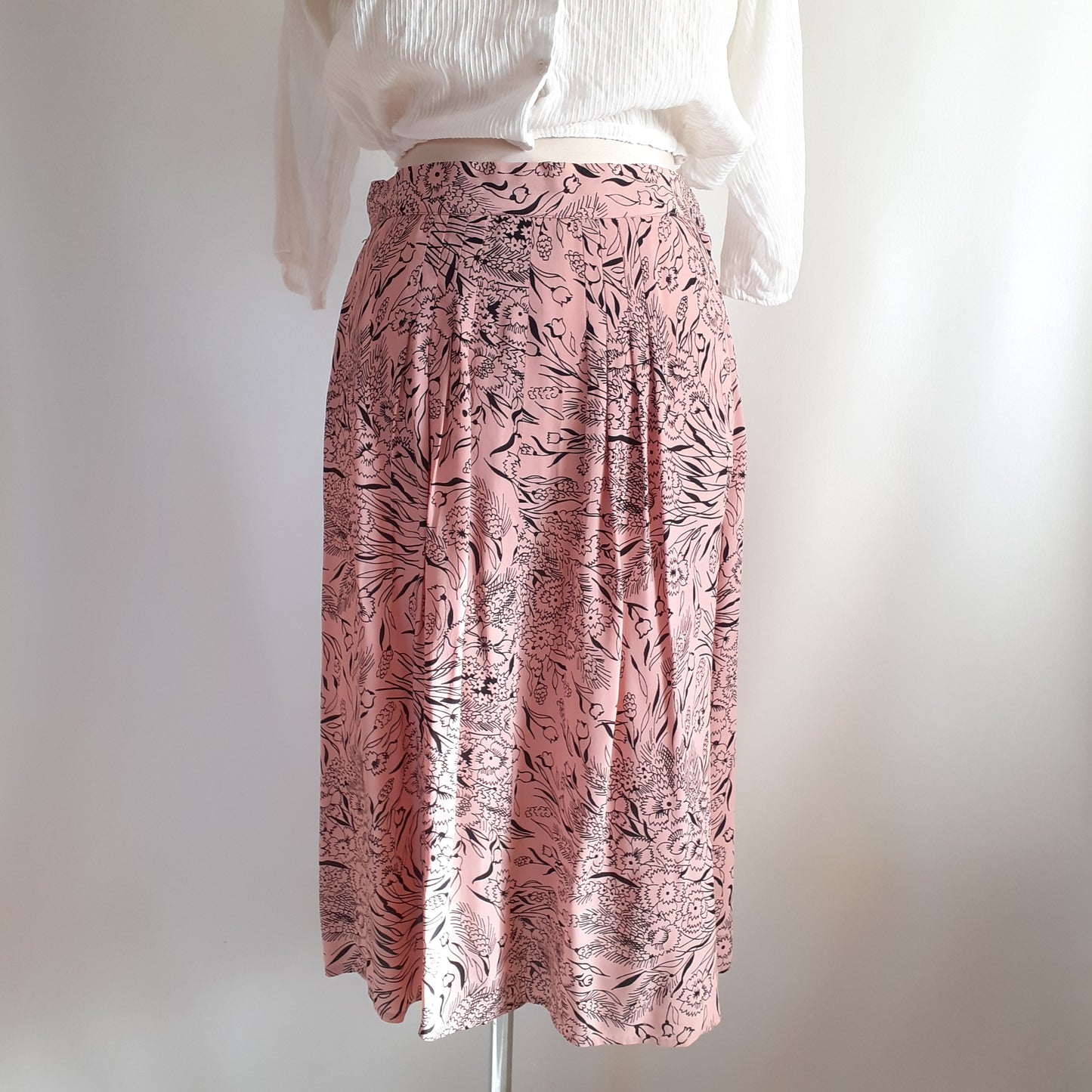 1940s Rayon Skirt