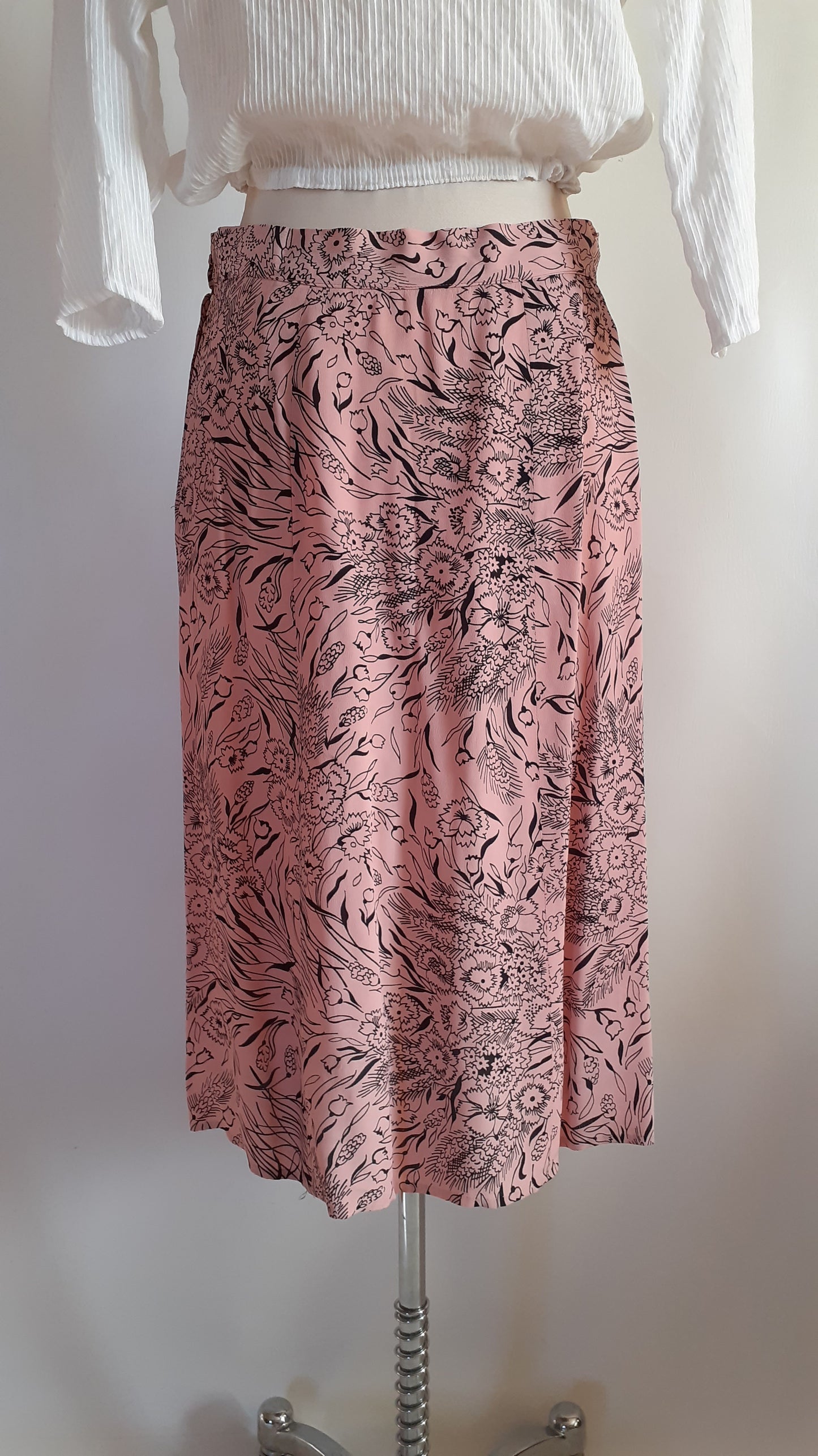 1940s Rayon Skirt