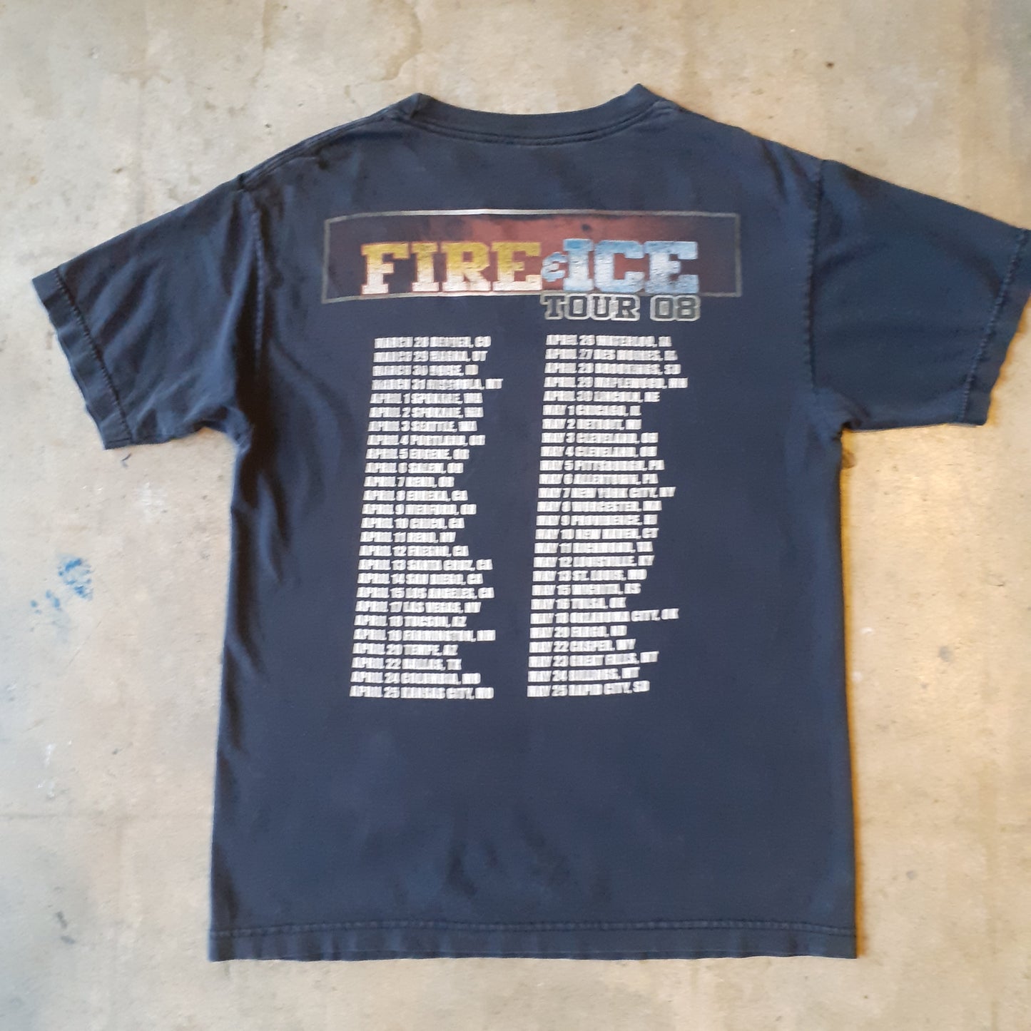 Fire & Ice Tour Tee