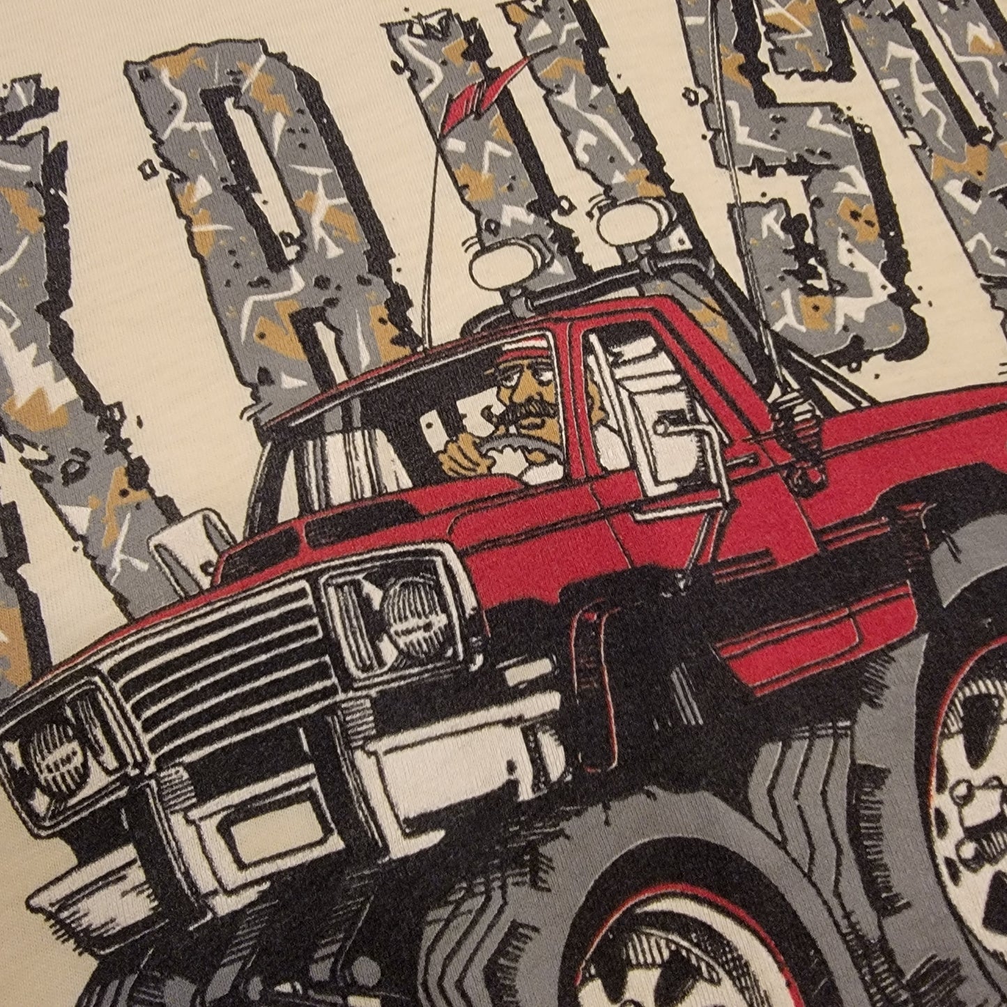 80s 'Krush 'em' 4x4 T-shirt