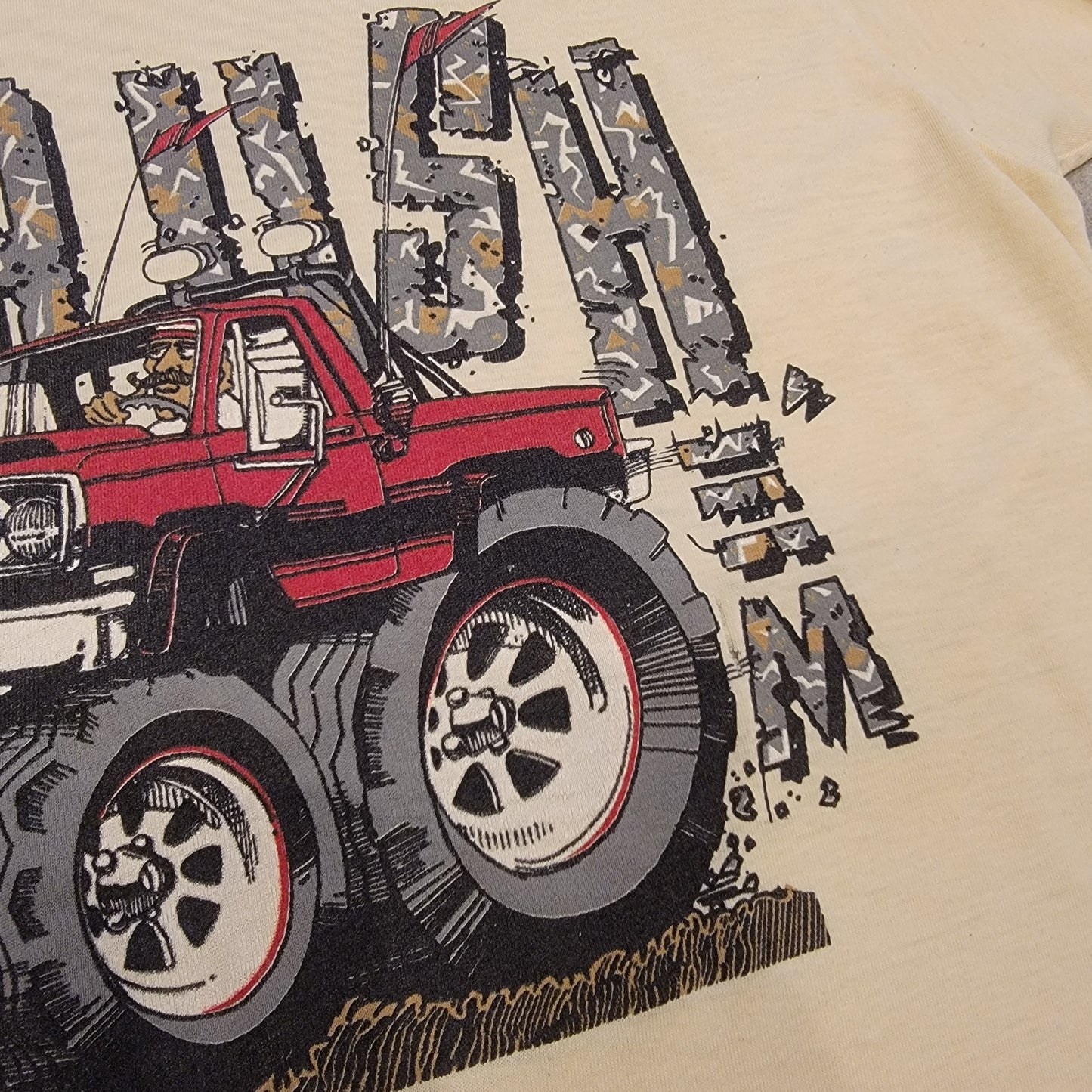 80s 'Krush 'em' 4x4 T-shirt