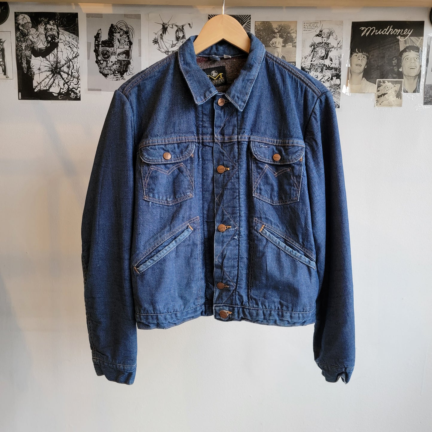 1960s Maverick Blue Bell Denim Trucker Jacket