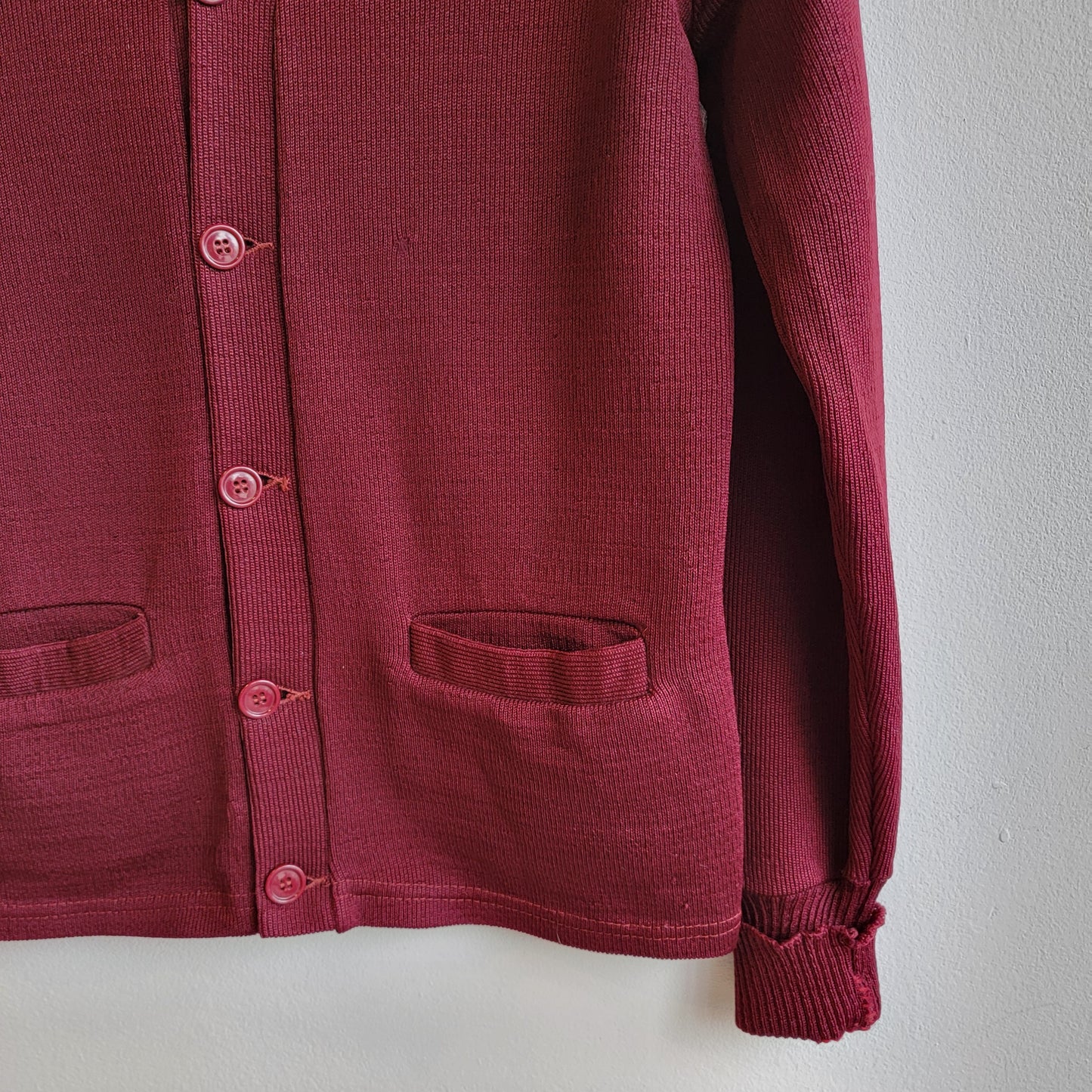 1940s J.C. Penney Co. Sportclad Wool Cardigan - S