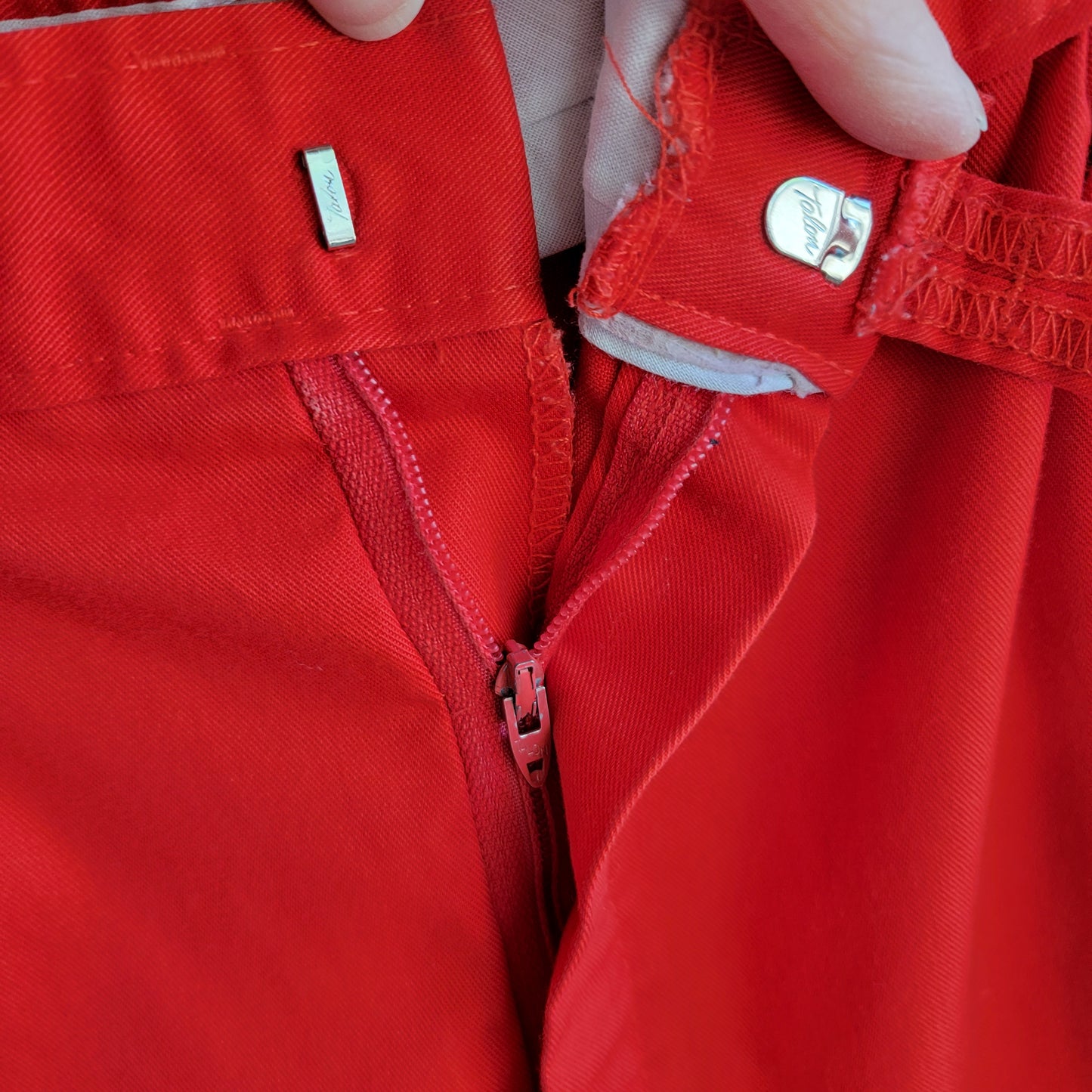 70s Red Shorts - 31 Waist