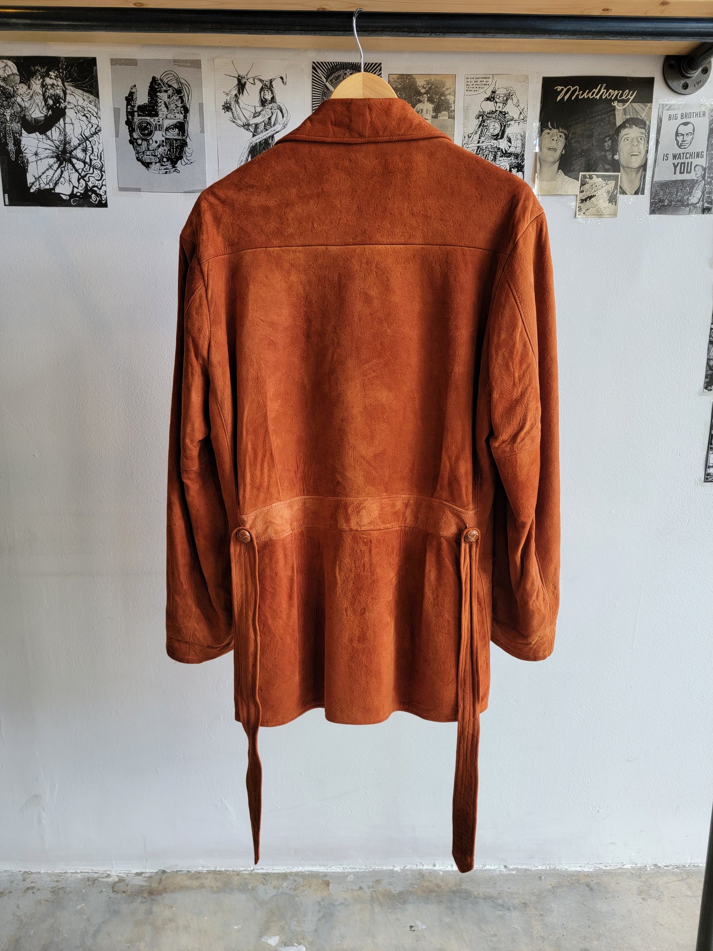 1950s Suede Jacket - Large