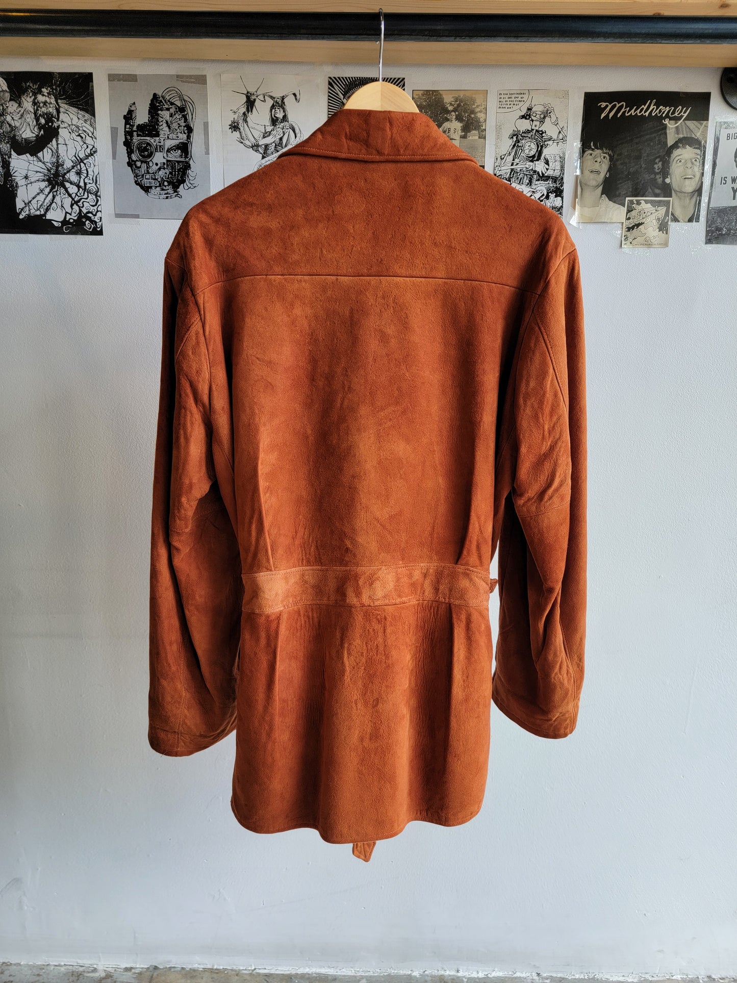 1950s Suede Jacket - Large