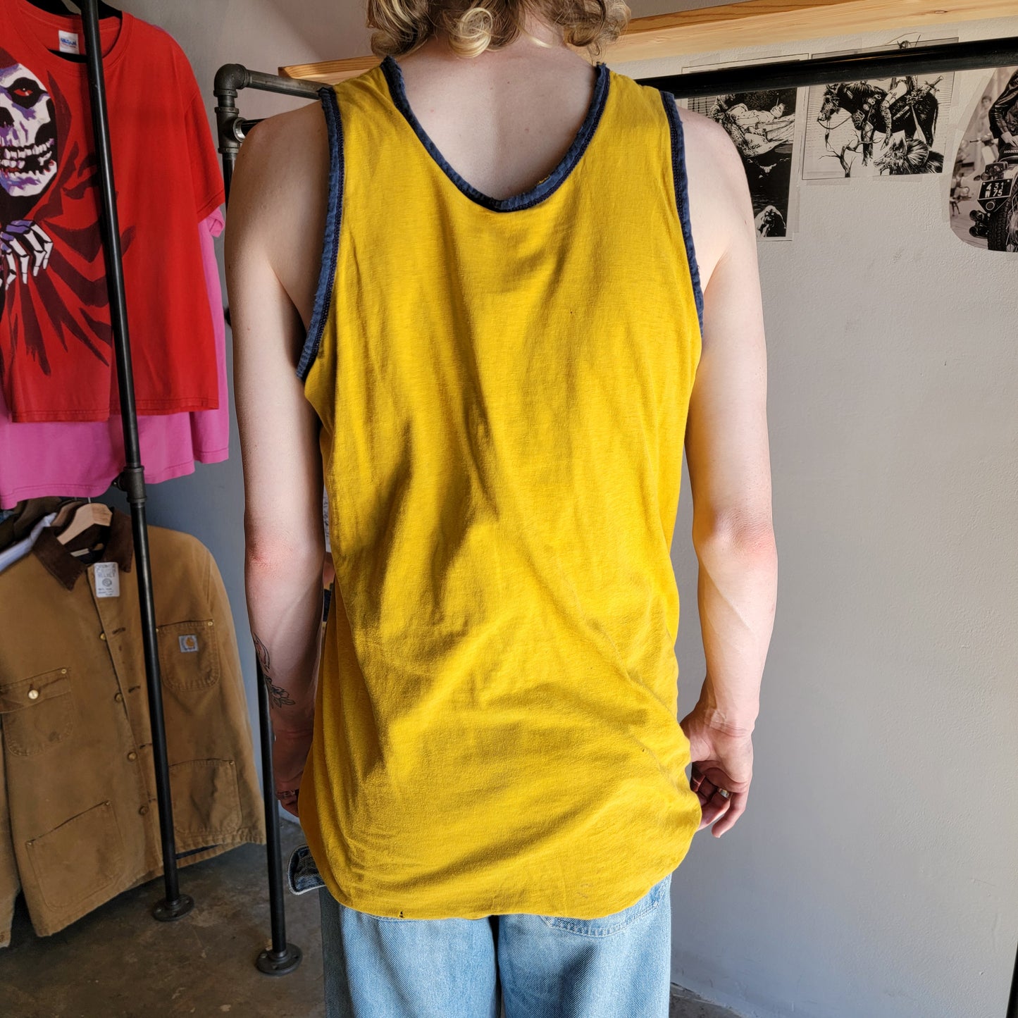 70s Distressed Champion Reversible Tank - M-L