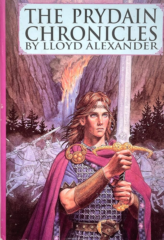 The Prydain Chronicles - Lloyd Alexander (Hardcover)(VG)