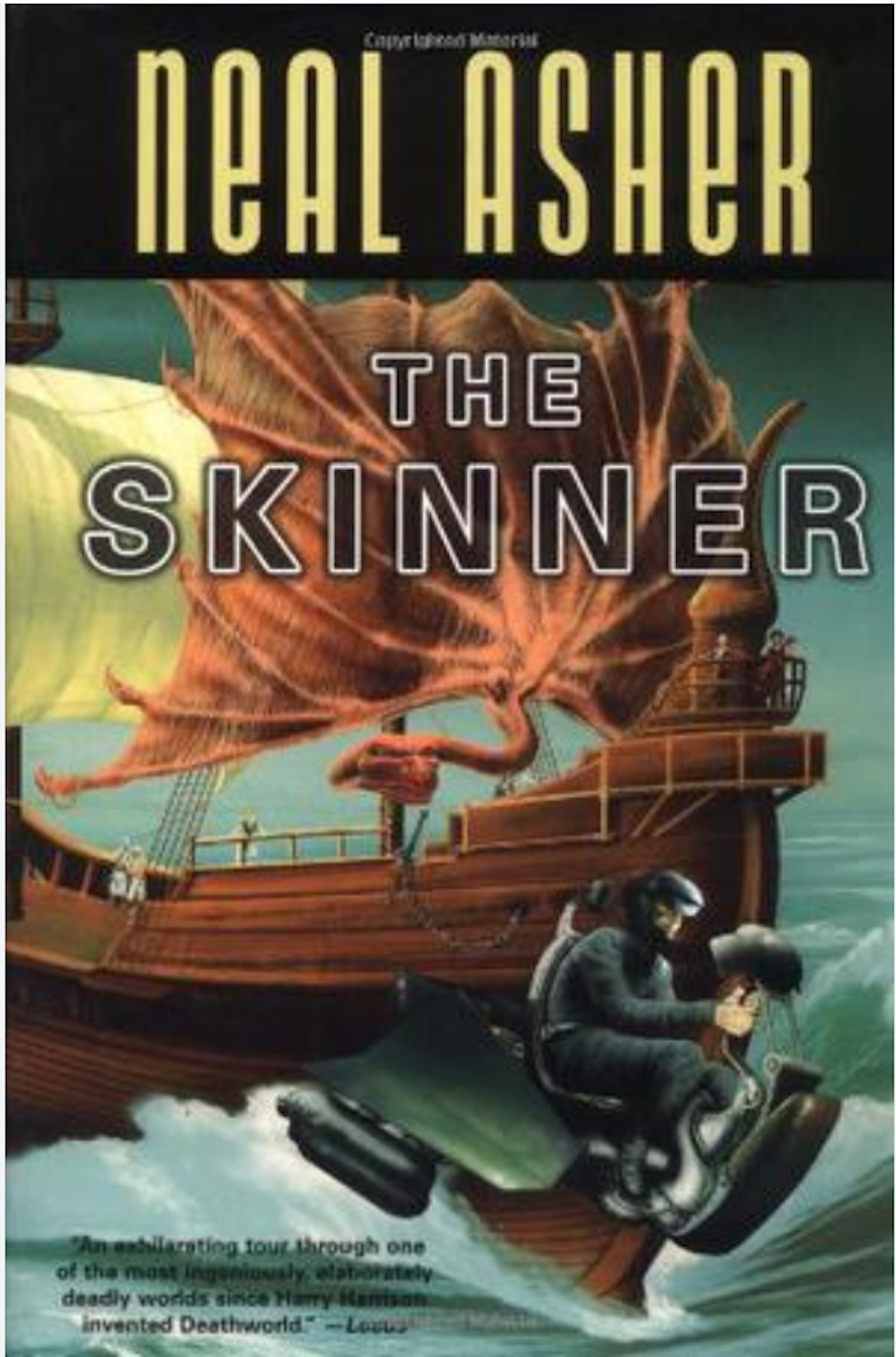 Asher, Neal - The Skinner (Hardcover)(First Edition)(G-VG)