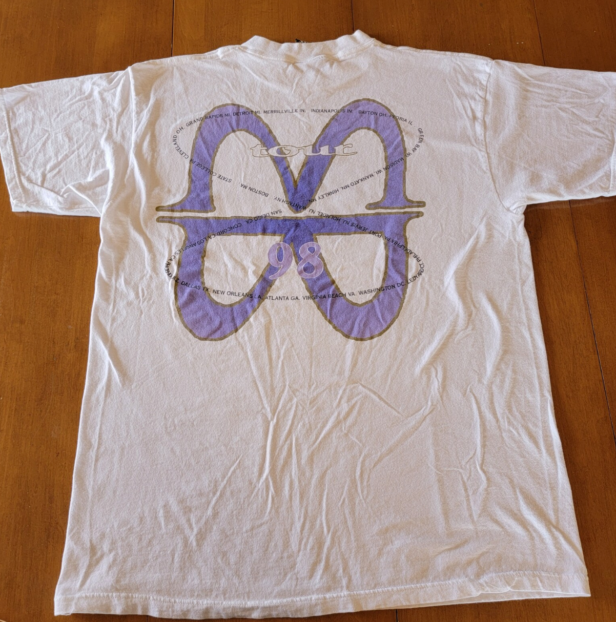 Moody Blues '98 Tour Shirt -  XL