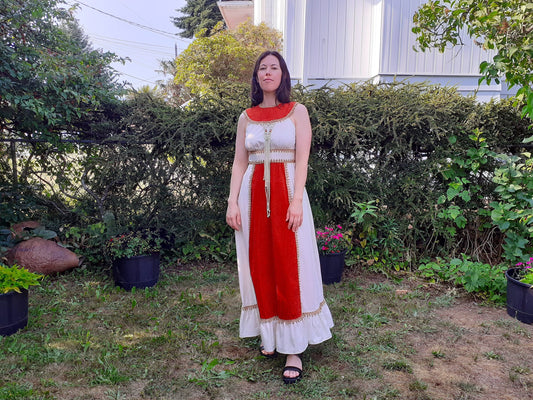 Vintage 1970s Gunne Sax Gown | Size Medium