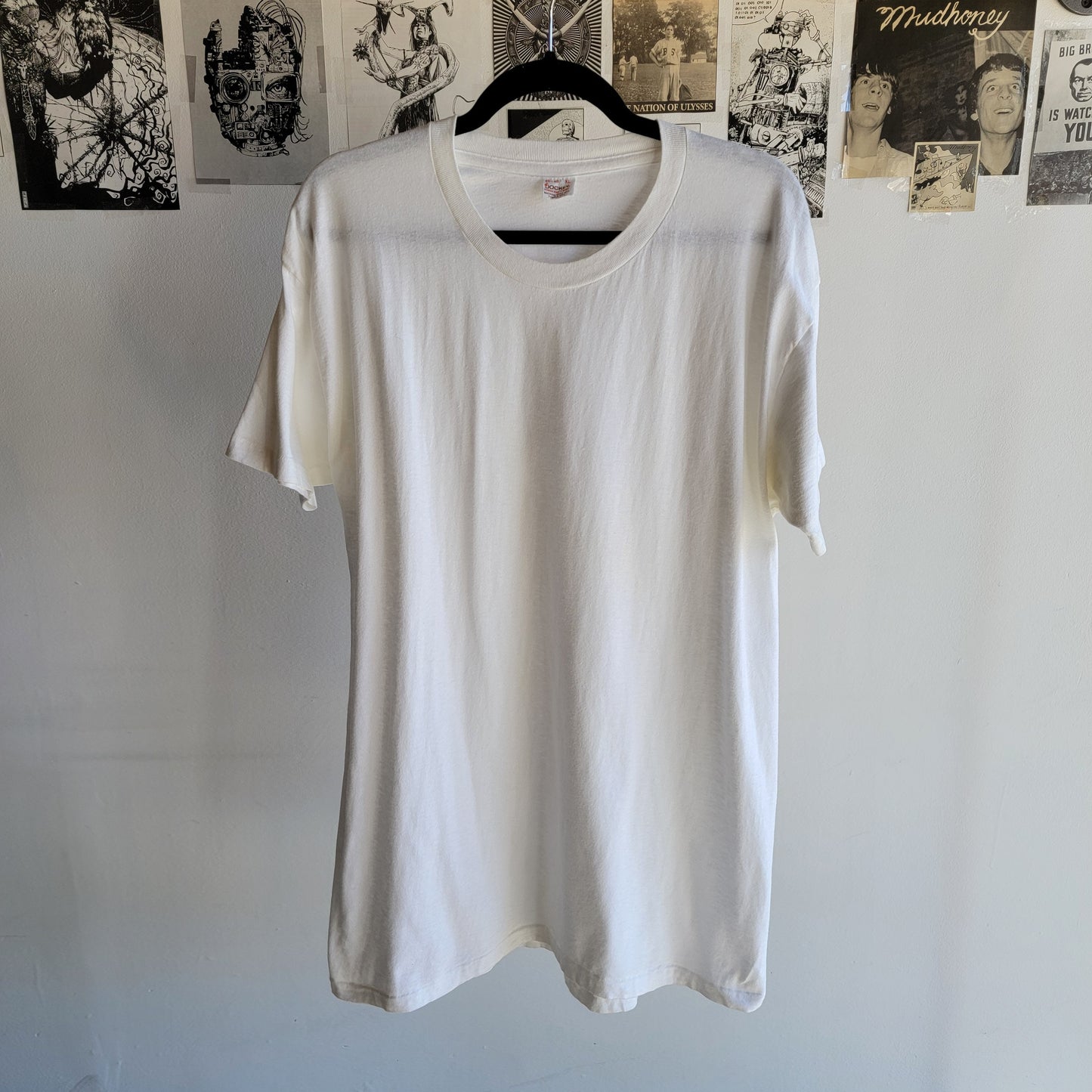 Vintage 80s Jockey XL Blank Tee