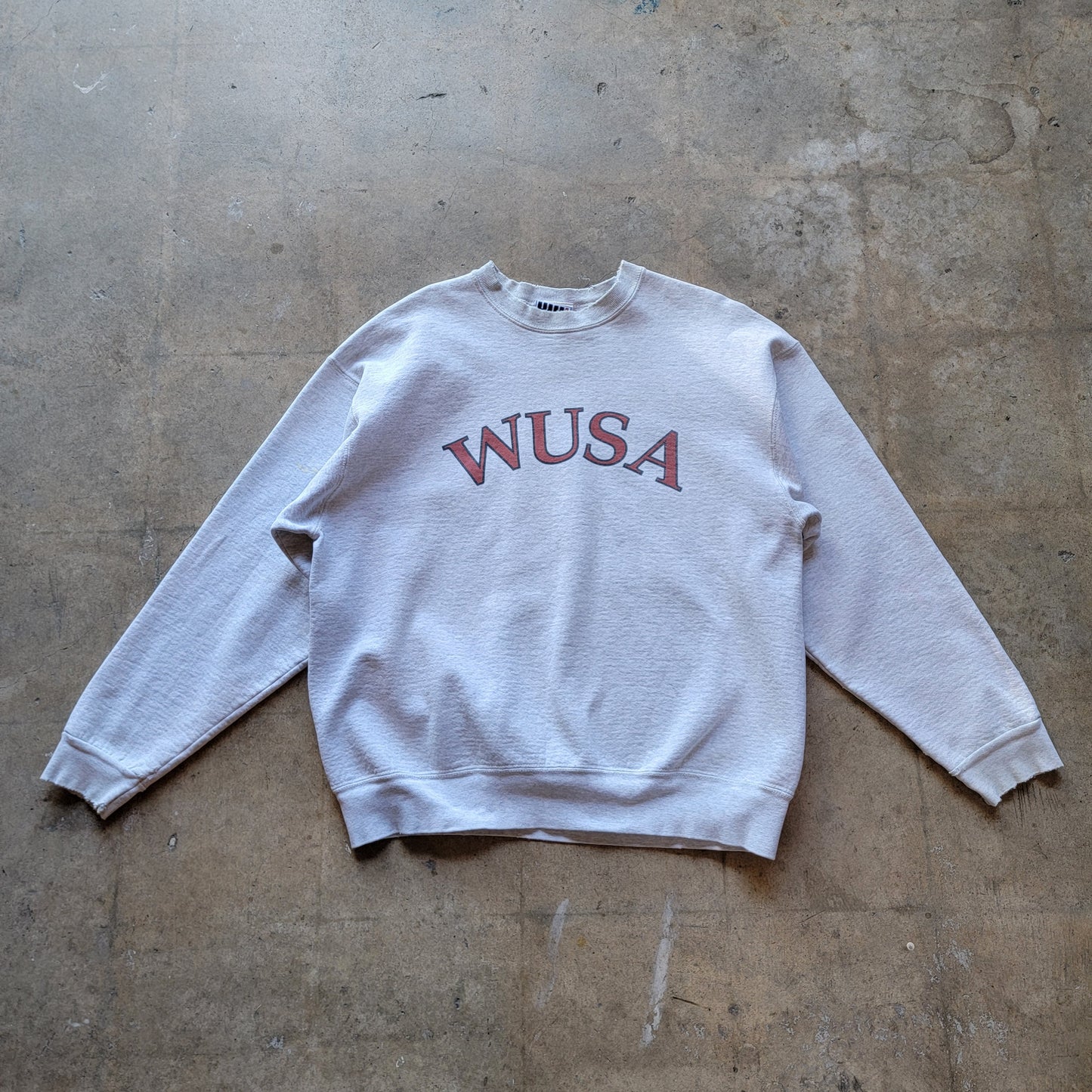 1990s WuSa Wu Wear Crew Neck Sweatshirt  XL