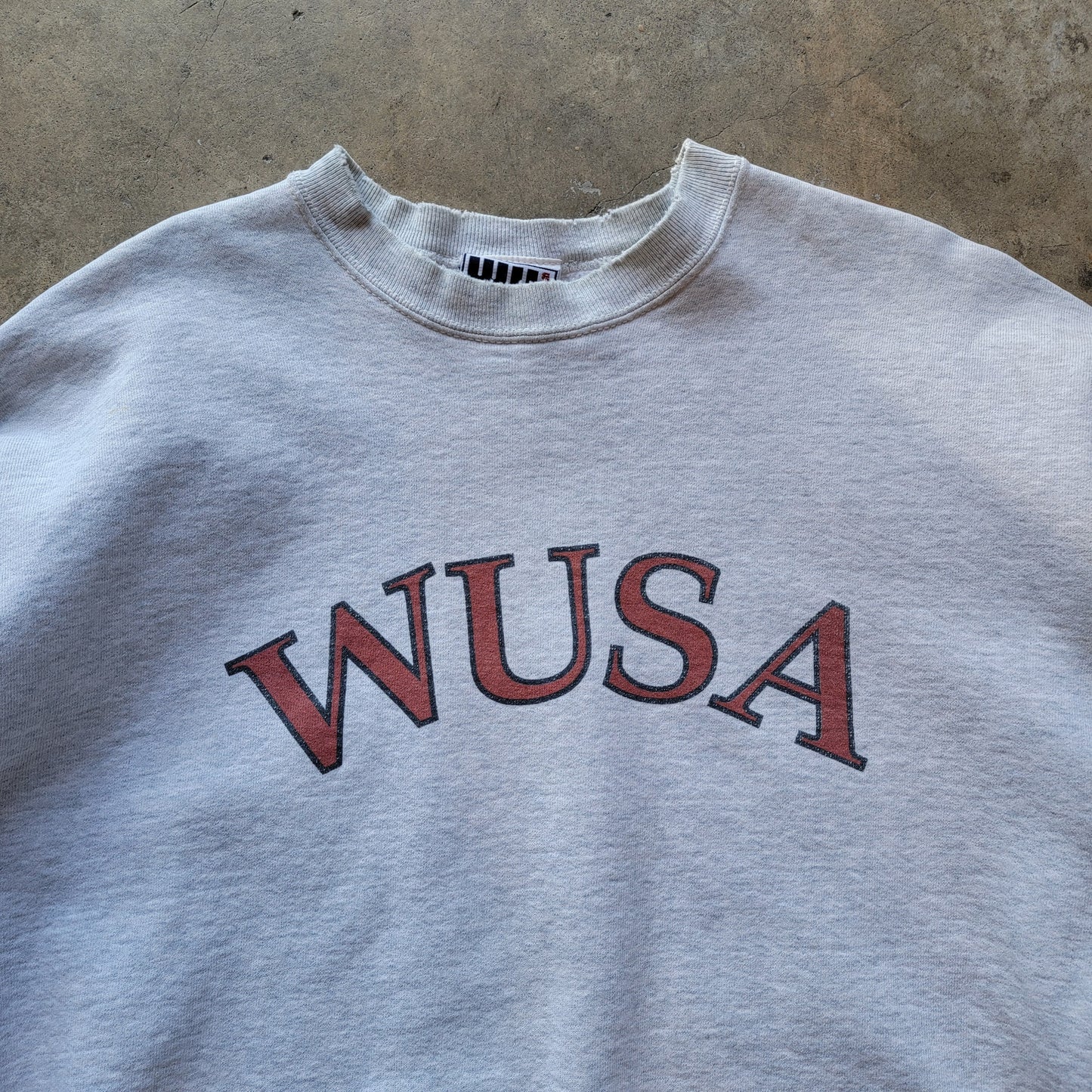 1990s WuSa Wu Wear Crew Neck Sweatshirt  XL