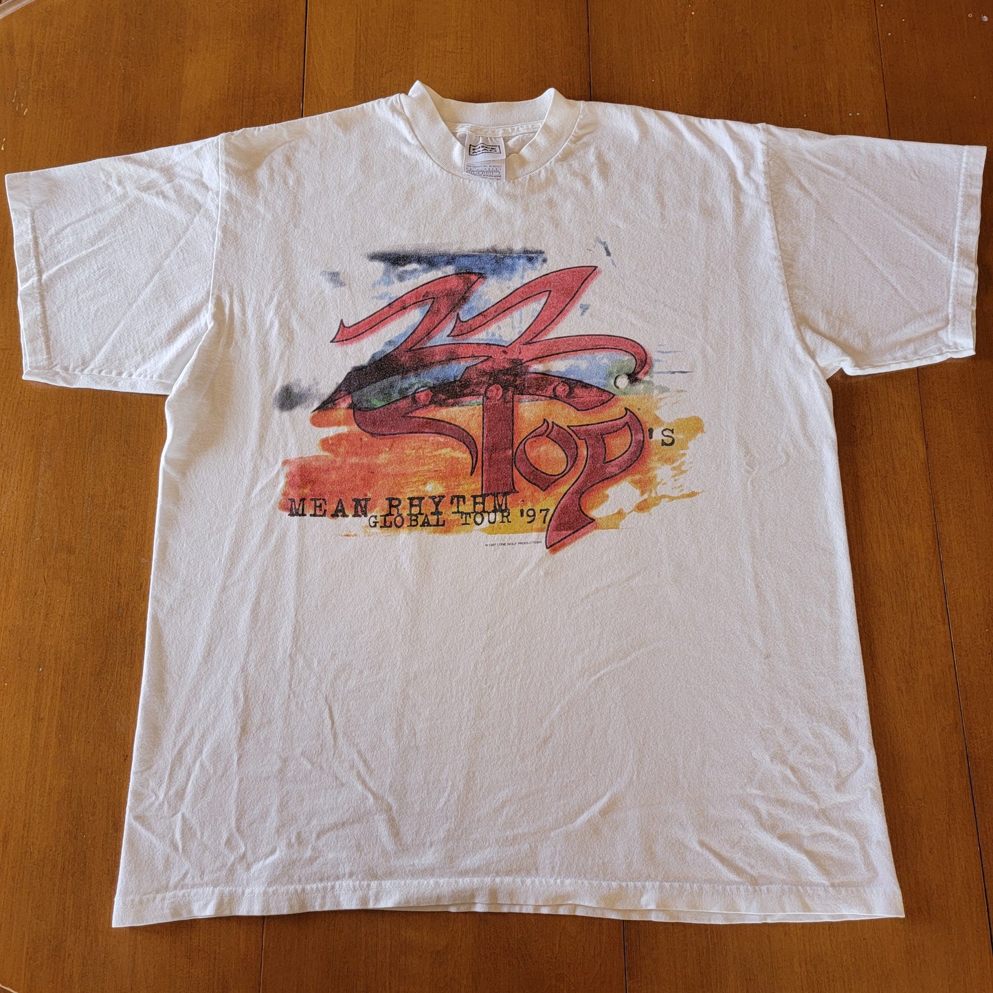 ZZ Top Mean Rhythm '97 Tour Shirt - Large