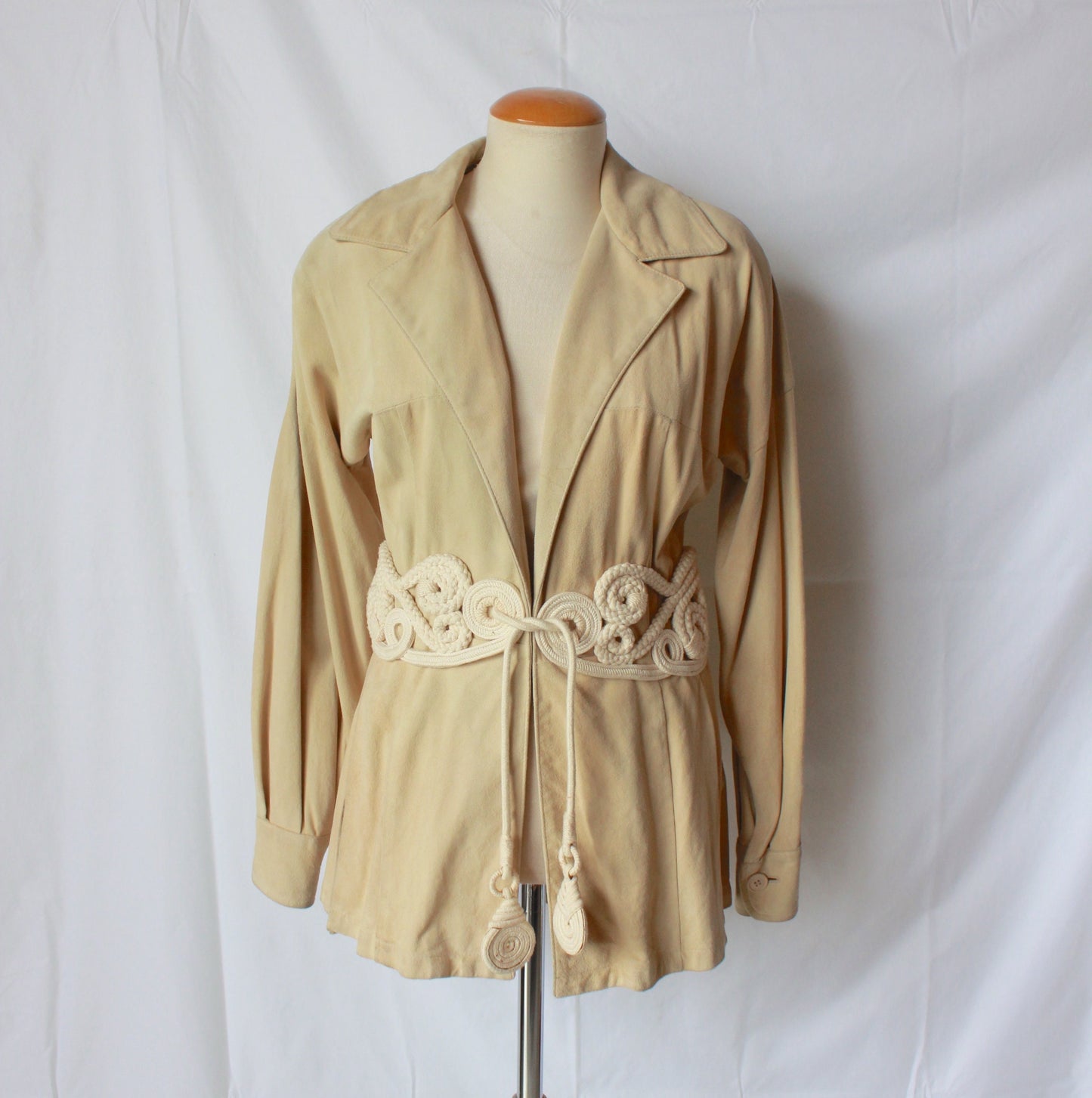 1980s Gianfranco Ferre Designer Suede Jacket